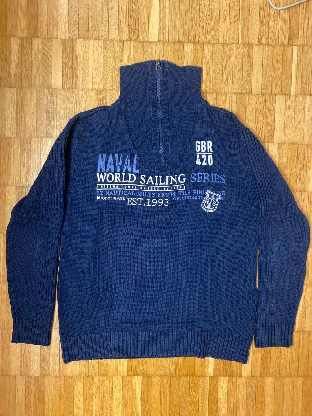Maglioni & Felpe: Herrenpullover Rhode Island Gr. M, Marineblau – Usato da Thalwil venduto da sheepowl 1