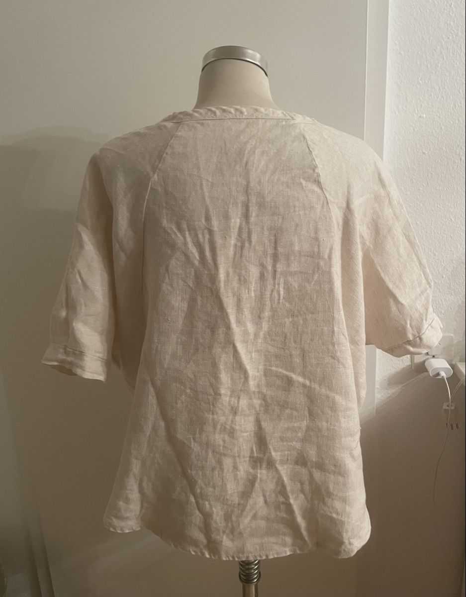 T-shirt: Leinen Shirt S – Usato da Schaffhausen venduto da marakesch41 3