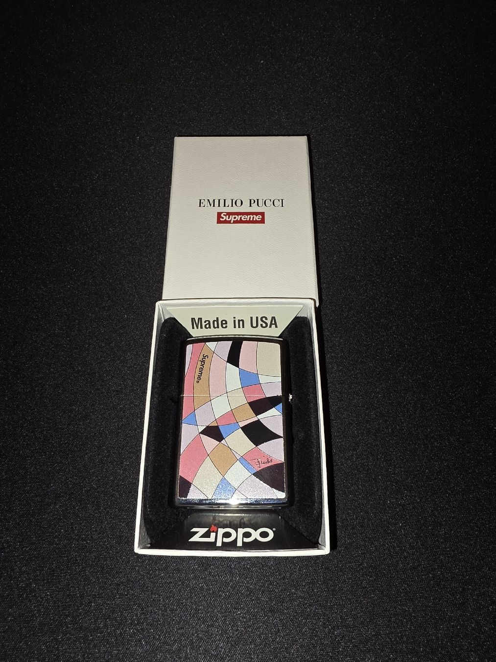 Zippo Accendini: Supreme x Emilio Pucci Zippo – Usato da Messen venduto da ste_bsk5 2
