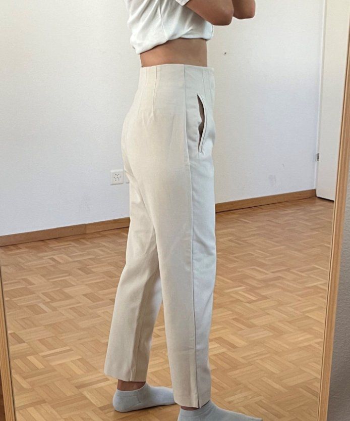 Stradivarius Pantaloni: Stradivarius Hose, Beige, Gr.38 – Usato da Adliswil venduto da rit_z7rt 3