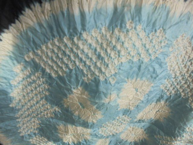 Foulard & Sciarpe: Seidenschal Schwarz, Hellblau, Weiss aus Japan – Usato da Hinwil venduto da Glasperlen 6