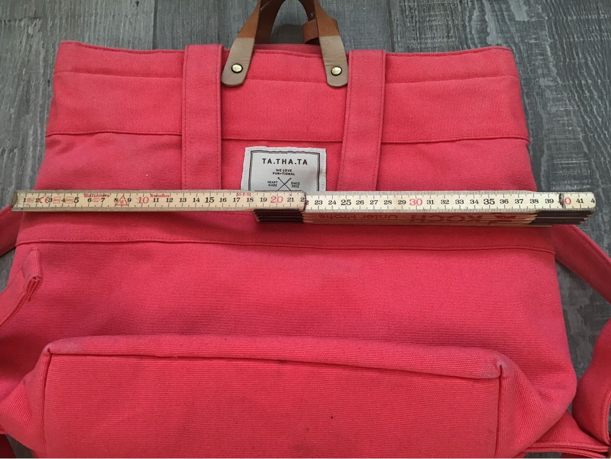 Rucksäcke: TA.THA.TA Canvas Shopper & Rucksack Koralle – Gebraucht aus Rickenbach BL von Walkinghasen 2
