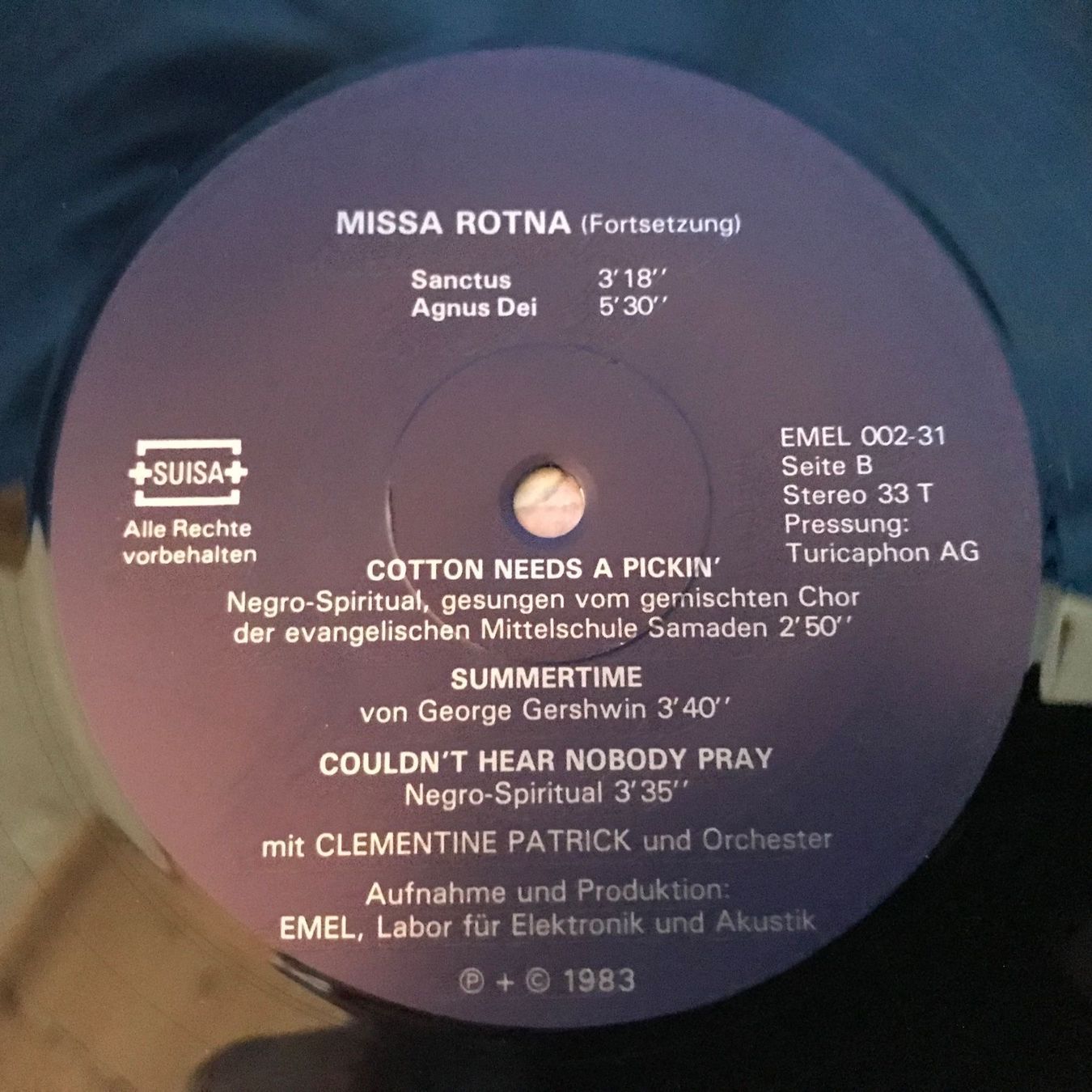 Dischi in vinile: Missa Rotna - Beat Messe – Usato da Aesch BL venduto da BlueMusicRecords 3
