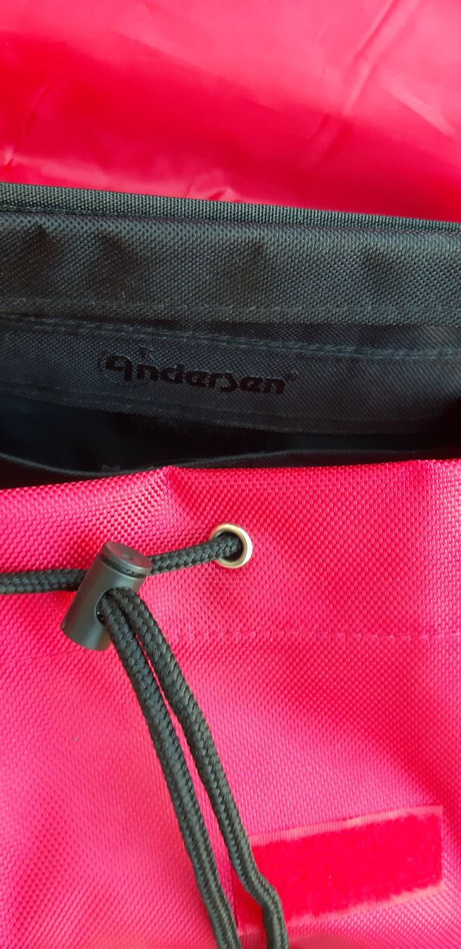 Sonstiges für Haushalt & Wohnen: ANDERSEN Einkaufstrolley Royal / Tasche rot – Gebraucht aus Henggart von hen_9f22 5