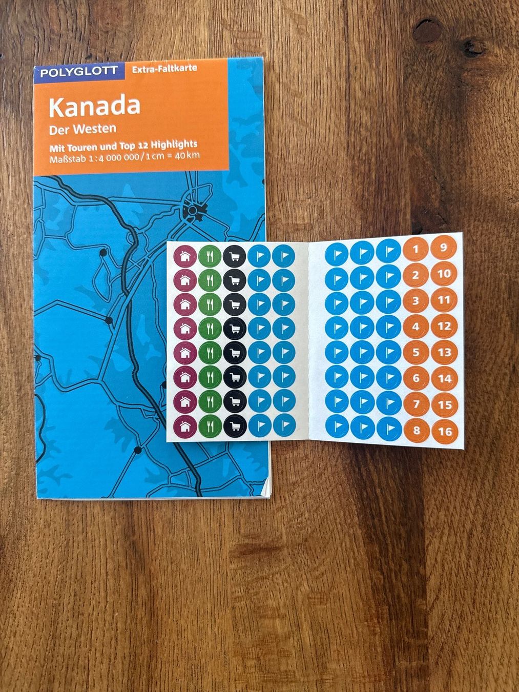 Bücher: POLYGLOTT Reiseführer Kanada West mit Karte – Gebraucht aus Zürich von Gekuu 4
