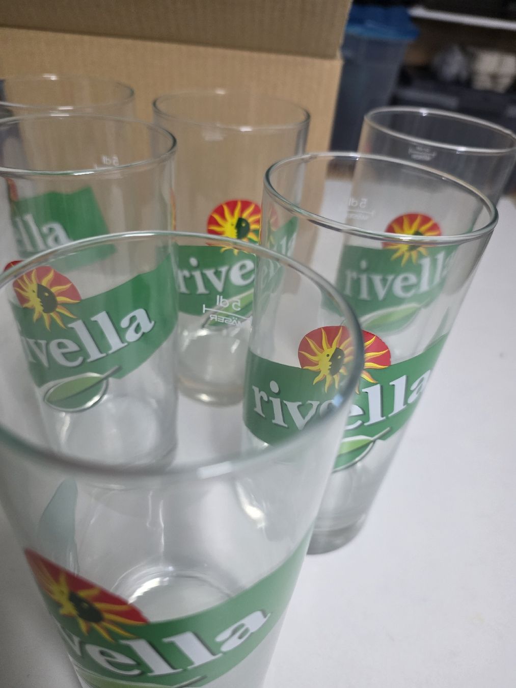 Bicchieri: Rivella Grün Gläser 6 Stk. 5 dl – Nuovo (secondo la descrizione) da Dorf venduto da Echo_Elements 3
