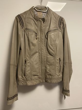 Lederjacke