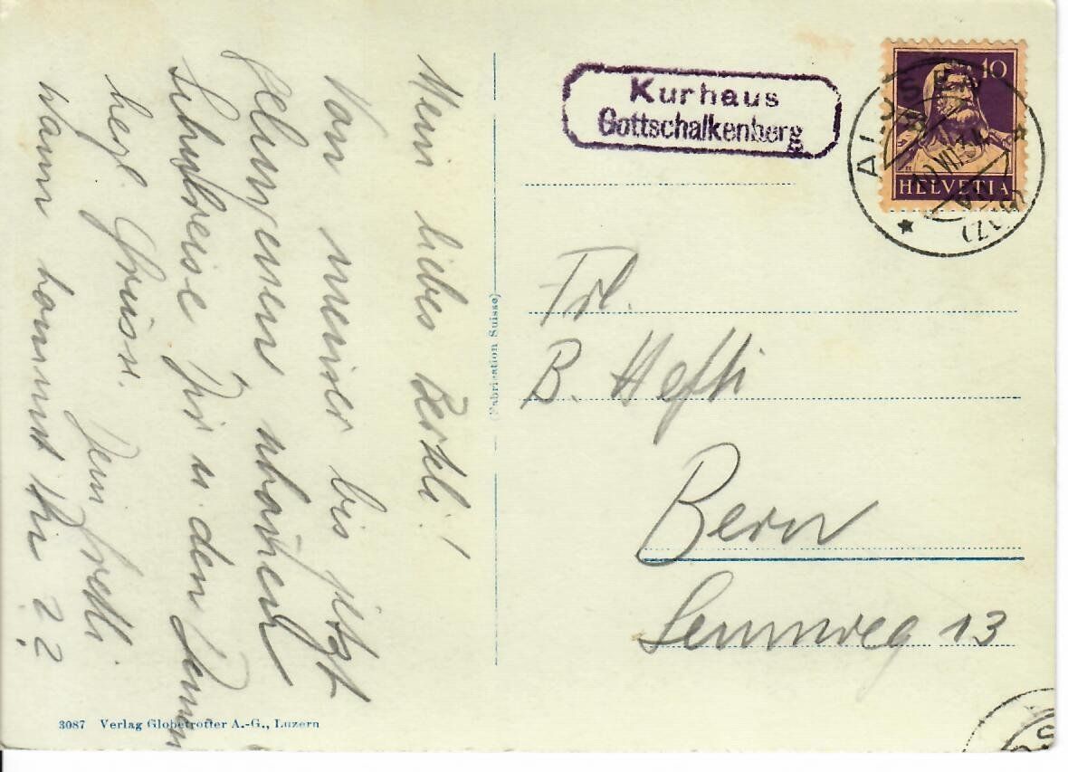 Cartes postales: Gottschalkenberg – D'occasion à Hochdorf par Ziegel-16 1