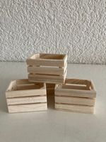 Holzharassen, Kisten aus Holz, 3er Set