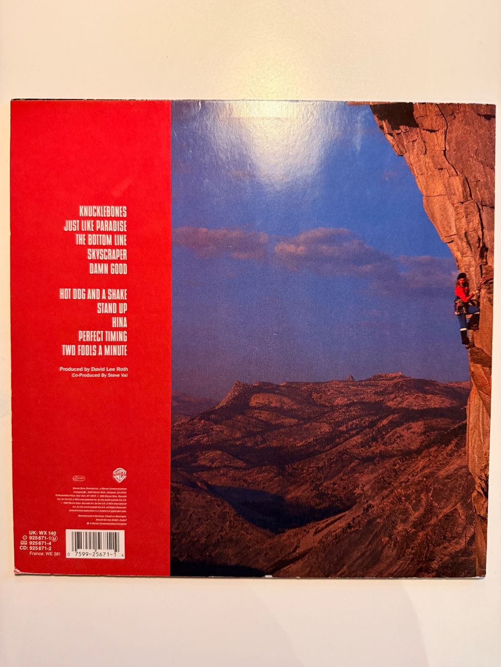 Dischi in vinile: David Lee Roth - Skyscraper – Usato da Unterägeri venduto da hero87333 1