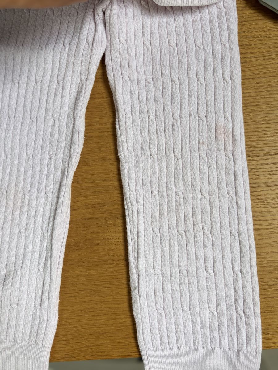 Hosen: Legging rose maille torsadée 18 mois - 81cm – Gebraucht aus Founex von ari_2gt7 3