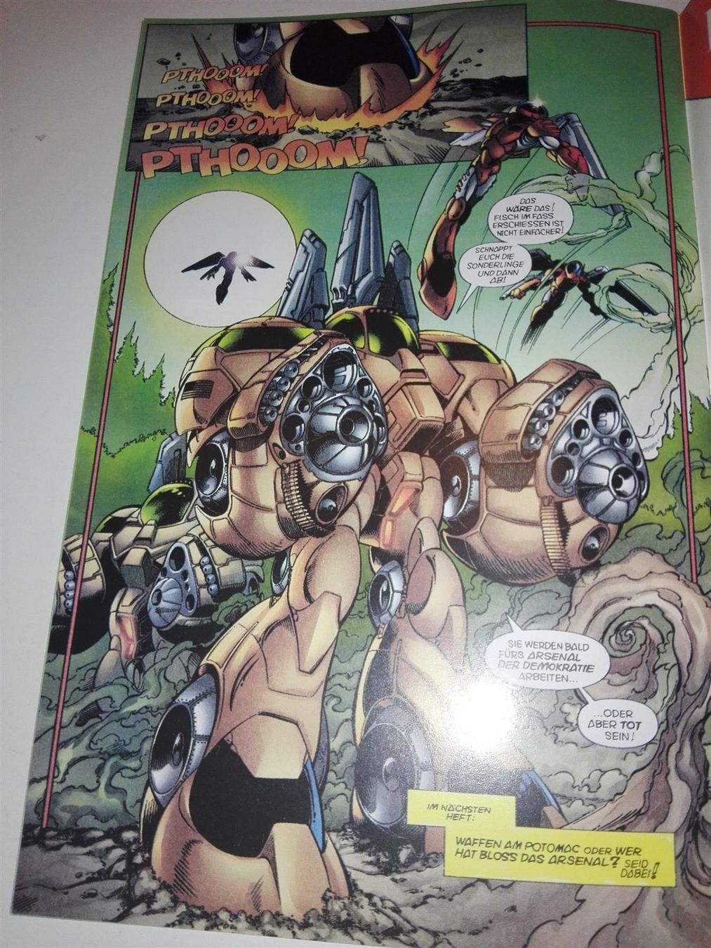 Fumetti: Weapon Zero #1     (Deutsch)                         © '1996 – Usato da St. Gallen venduto da elkapone 4