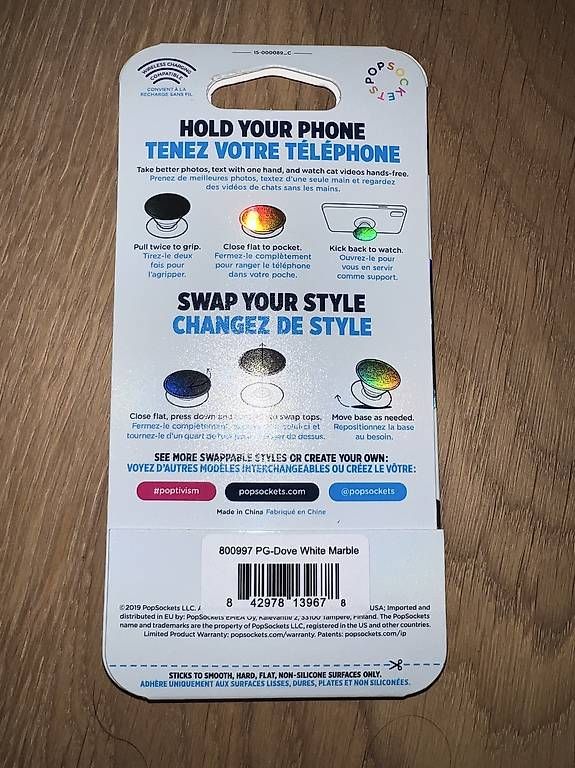 Staffe: Pop Socket (Mobiltelefon Halterung) – Usato da Sevelen venduto da ale_v29l 2