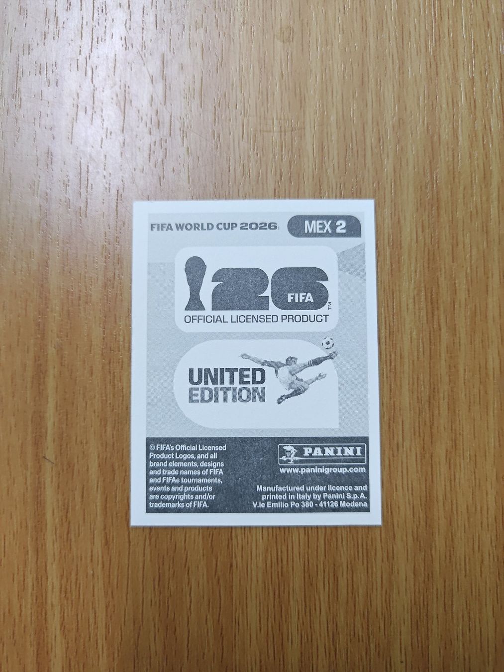Panini Carte collezionabili: Panini WM 2026 Sticker - MEX 2 – Usato da Hochdorf venduto da all_u_want 1