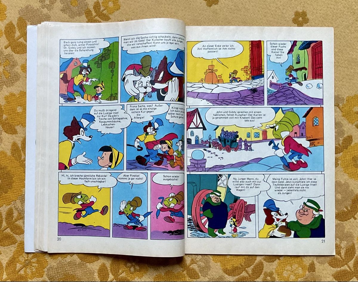 Fumetti: Pinocchio Comic Walt Disney Pinocchio von 1978 – Usato da Endingen venduto da nathan05 5