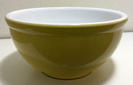 Rössler Schüssel Teigschüssel Salatschüssel gelb weiss 28 cm