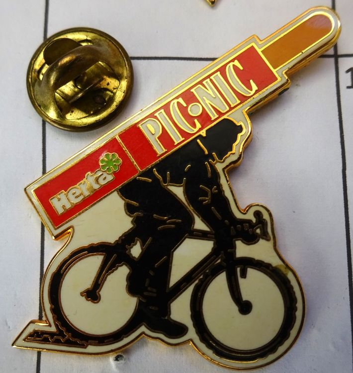 Ancien Badge Locomotief Pays-Bas - Pin Vélo Revers Cravate - Années 60