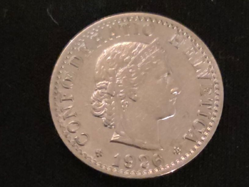 Alle Münzen: 20 cts 1926 – Gebraucht aus Genève von bbastos