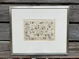 épreuve d'Artiste von Heinrich Bruppacher. Winterthur/Breno
