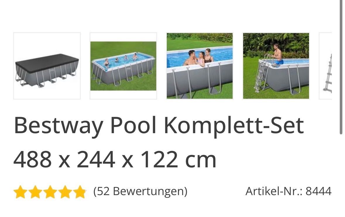 Bestway Piscine: piscina besteay – Usato da Minusio venduto da PiniL 3