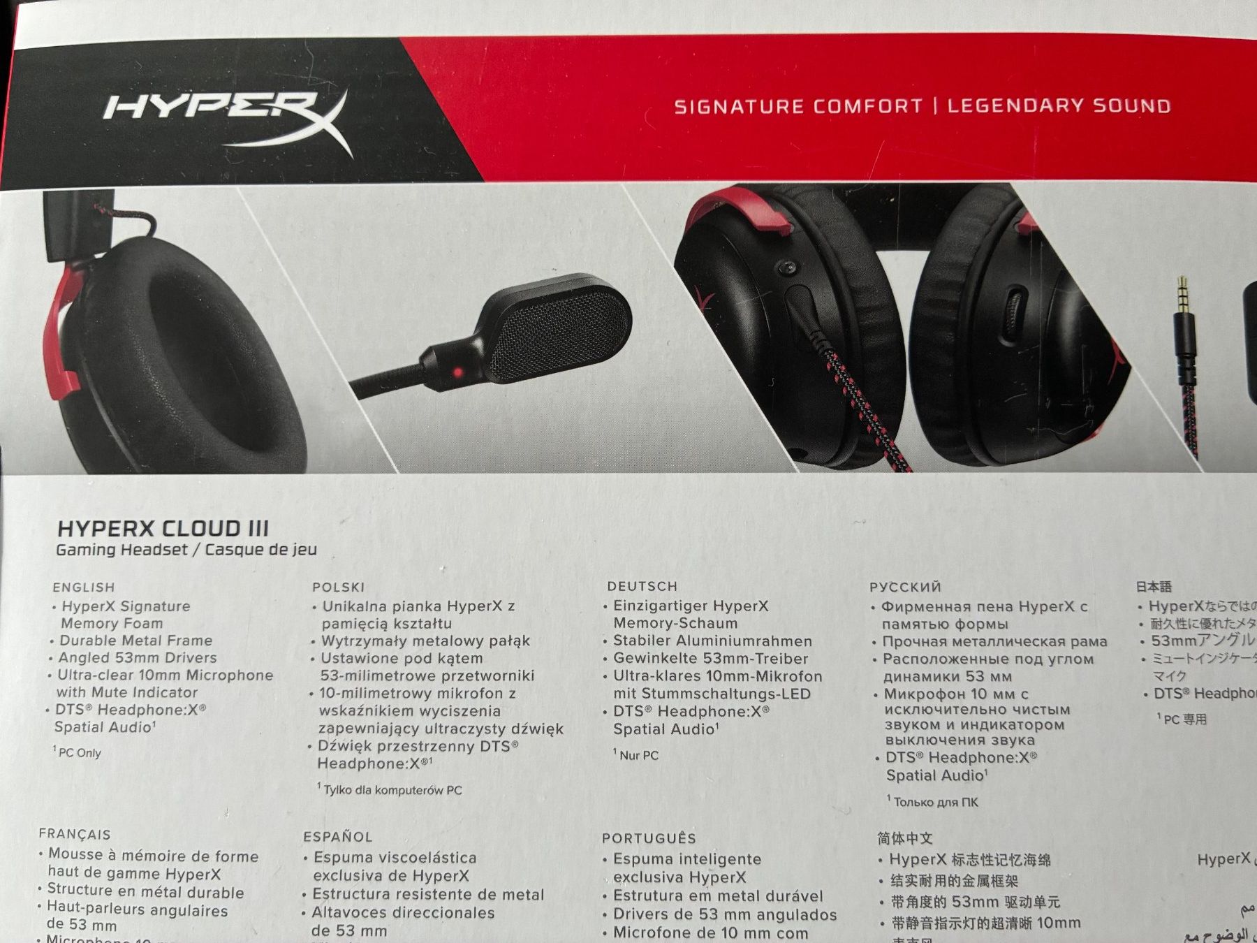 Hyperx Cuffie: HyperX Cloud III Gamer-Headset NEU, original versiegelt – Nuovo e nell'imballaggio originale da Sissach venduto da tu44 2