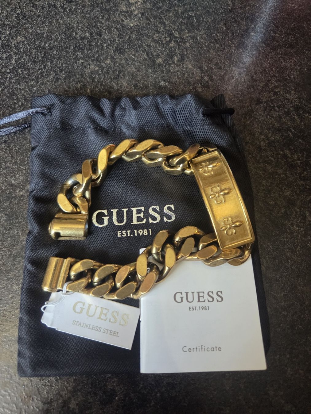 Guess Bracciali & Braccialetti: Guess KNIGHT FLOWER Armband – Nuovo e nell'imballaggio originale da Bühler venduto da ros_5qfr