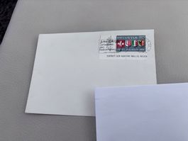 Helvetia Briefmarke 20 Rappen - 1965 - UKW