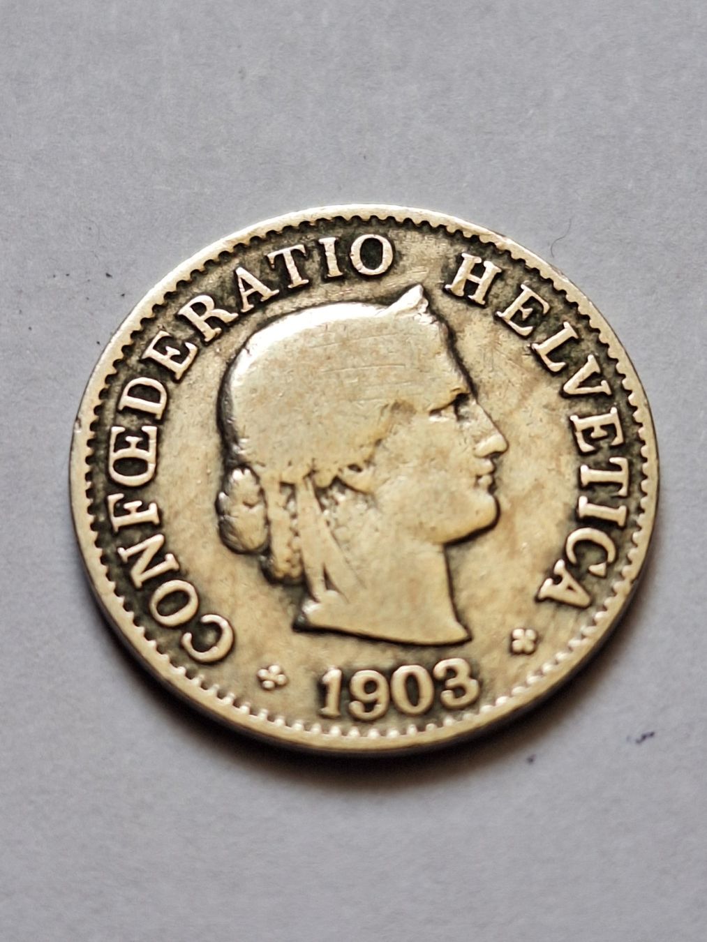 Tutti le monete: 5cts 1903 – Usato da Couvet venduto da zeze03