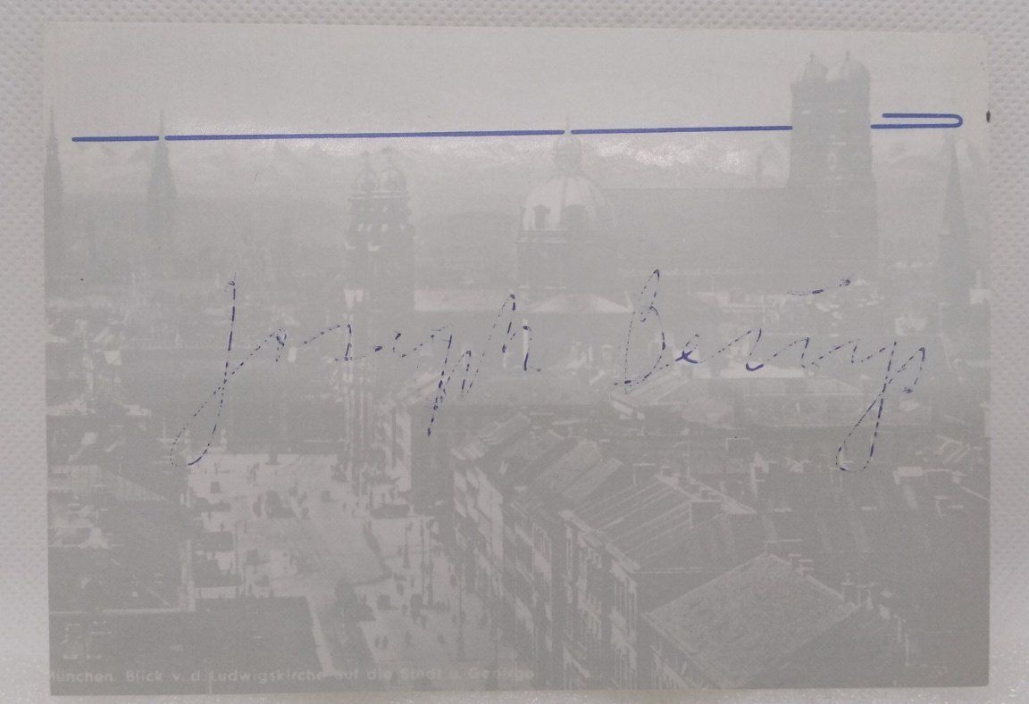 Autographes: JOSEPH BEUYS - EURASIENSTAB – D'occasion à Goldach par Gaip 7