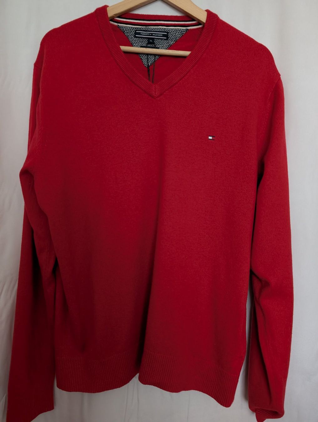 Tommy Hilfiger Pullover & Sweatshirts: Tommy Hilfiger Wollpullover, rot, Gr. XL – Gebraucht aus Ermatingen von Hanni_und_Nanni 2