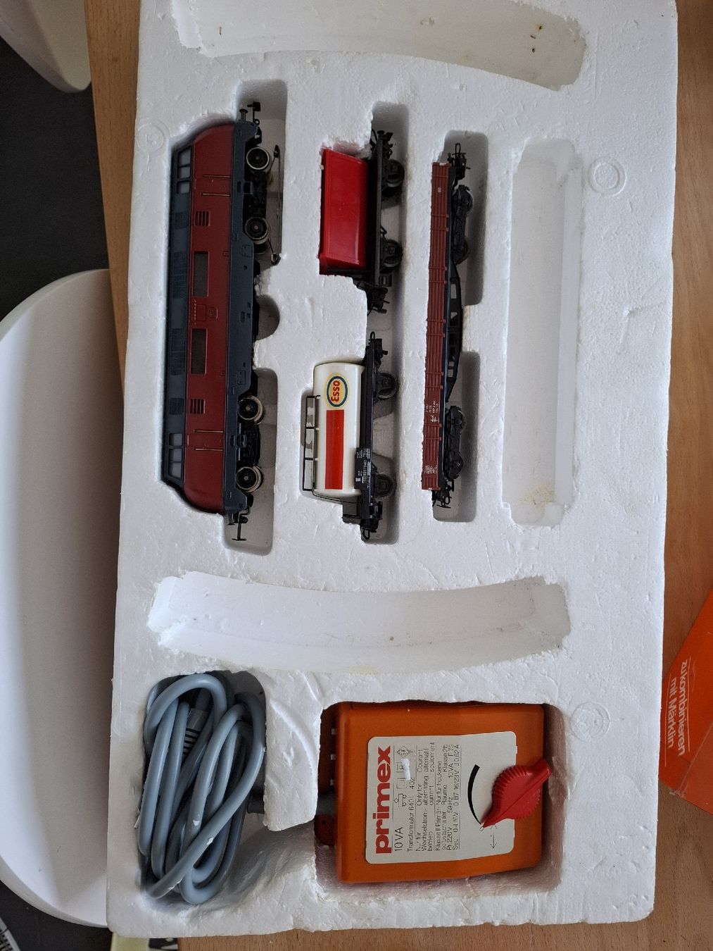Märklin Modellini di ferrovie: Primex Modell-Eisenbahn Spur HO Startset – Difettoso da Wil SG venduto da Jingels 1