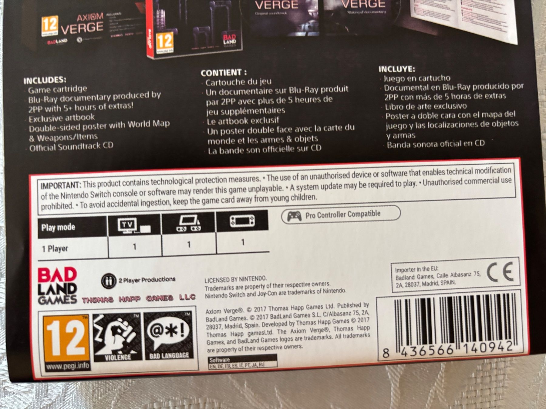 Giochi: Axiom Verge Multiverse Edition (CIB) – Usato da Frenkendorf venduto da gelbeZinnie 2