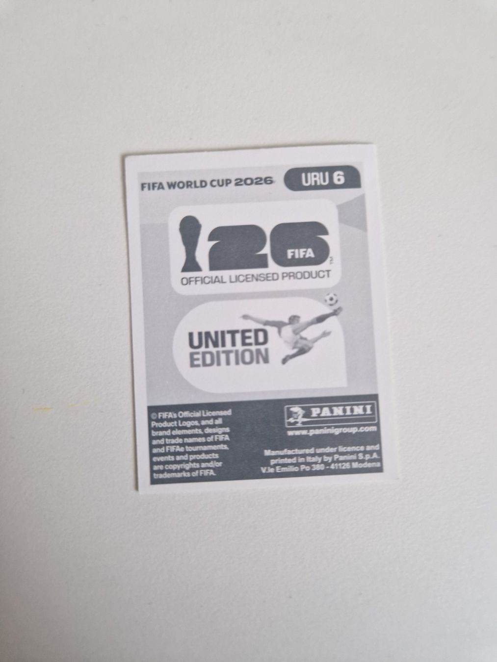 Panini Cartes à collectionner: Panini Sticker URU6 – Neuf (Voir description) à Stüsslingen par white_angel86 1