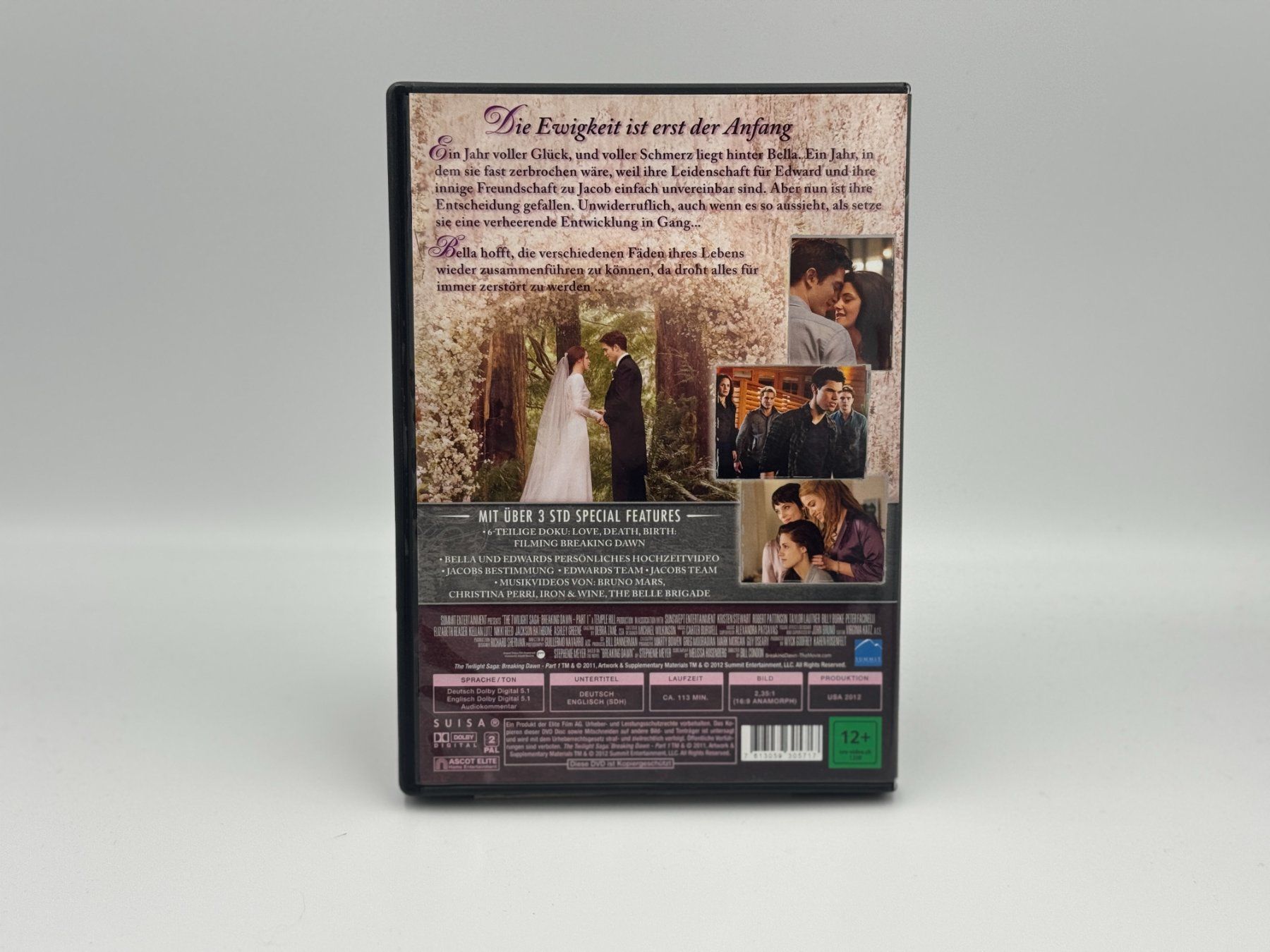 Tutti i DVDs: TWILIGHT 1 - BREAKING DAWN - Versand A-Post nur CHF 2.50! – Usato da Siblingen venduto da the_92m7 1