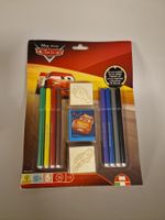 Disney Cars  Mal und Stempel Set mit Stiften - Neu