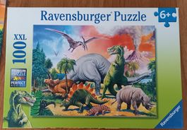 RAVENSBURGER *DINO - 100 PUZZLE XXL* 23 X 33CM/VOLLSTÄNDIG