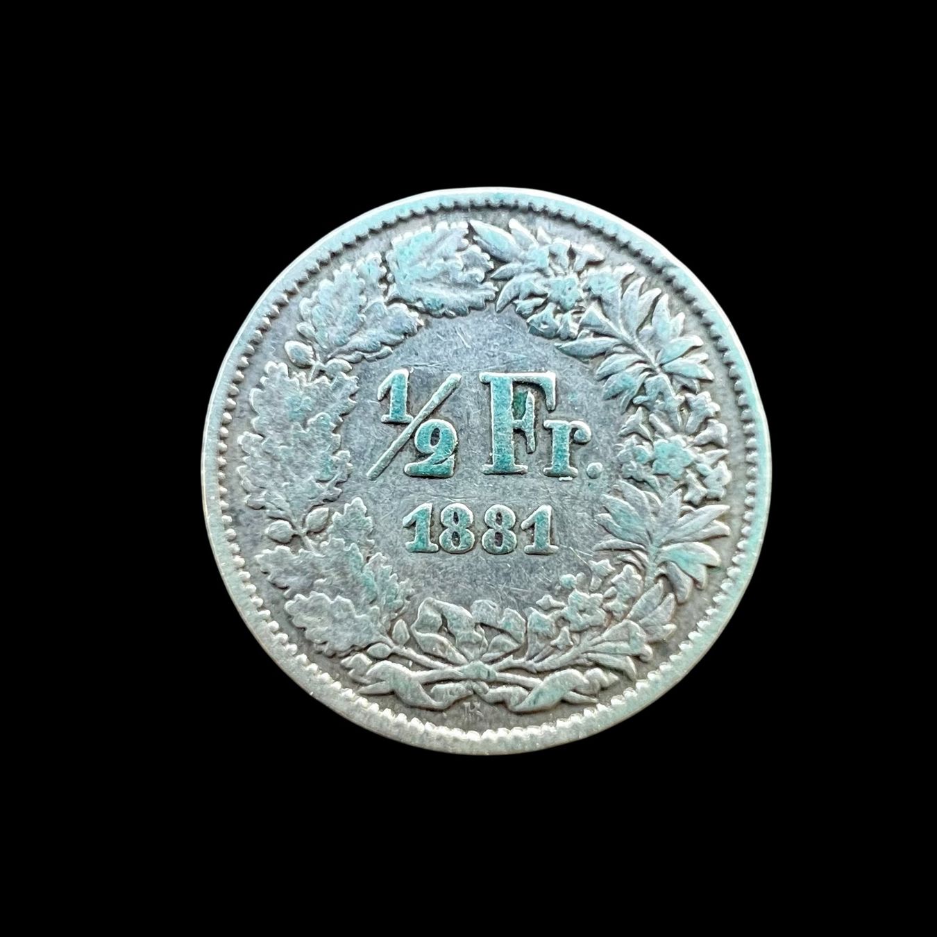 Tutti le monete: 1/2 Franken 1881 Silber – Usato da Sion venduto da numision
