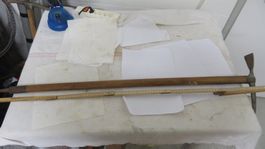Bergsteigerpickel vintage Geb. Andenmatten Saas-Almagell