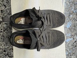 Sneakers Sketchers schwarz gold MemoryForm Gr. 36