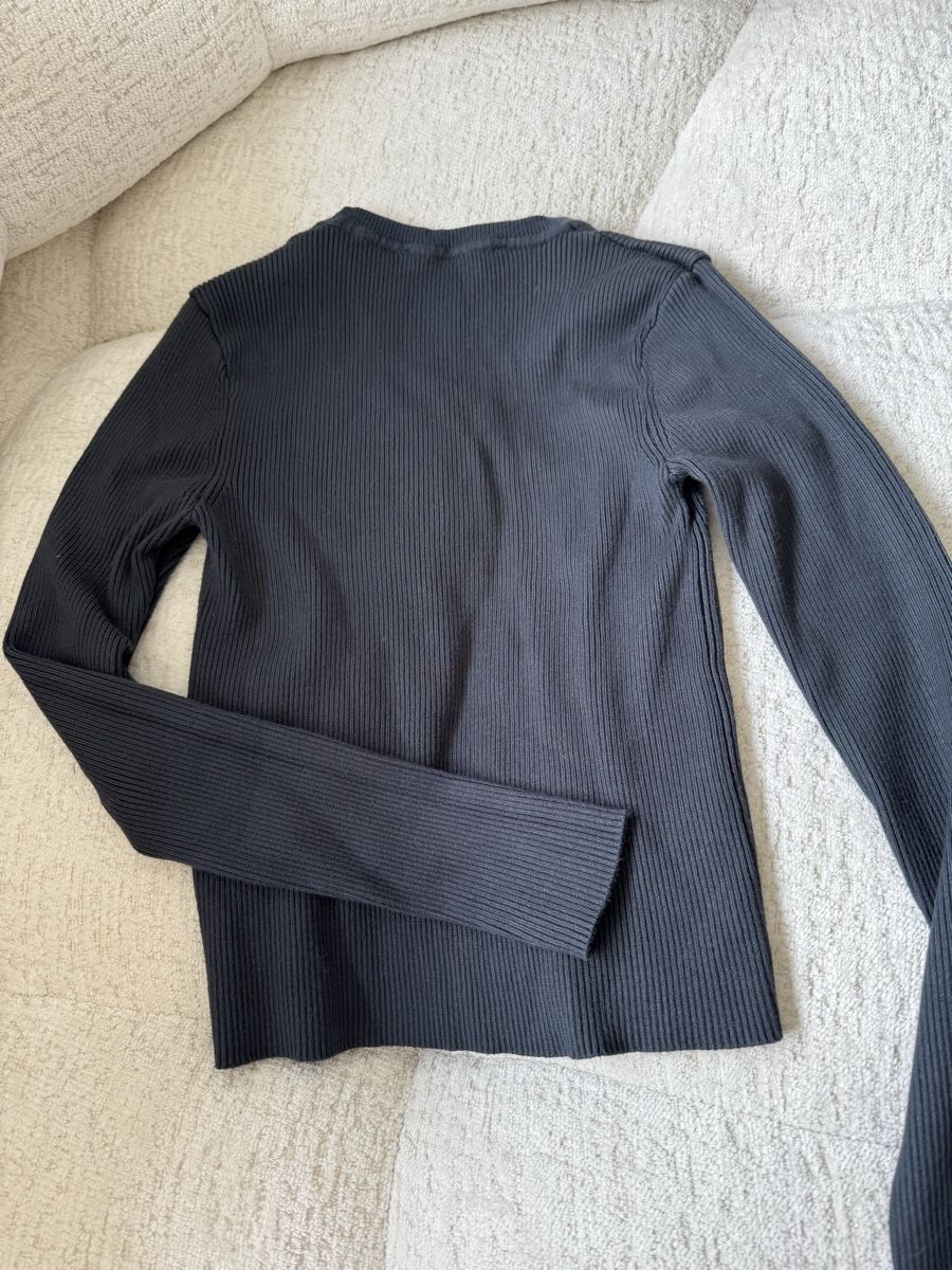 Zara Top: Zara Geripptes Langarm-Top Gr. M – Usato da Zürich venduto da di_archive 2