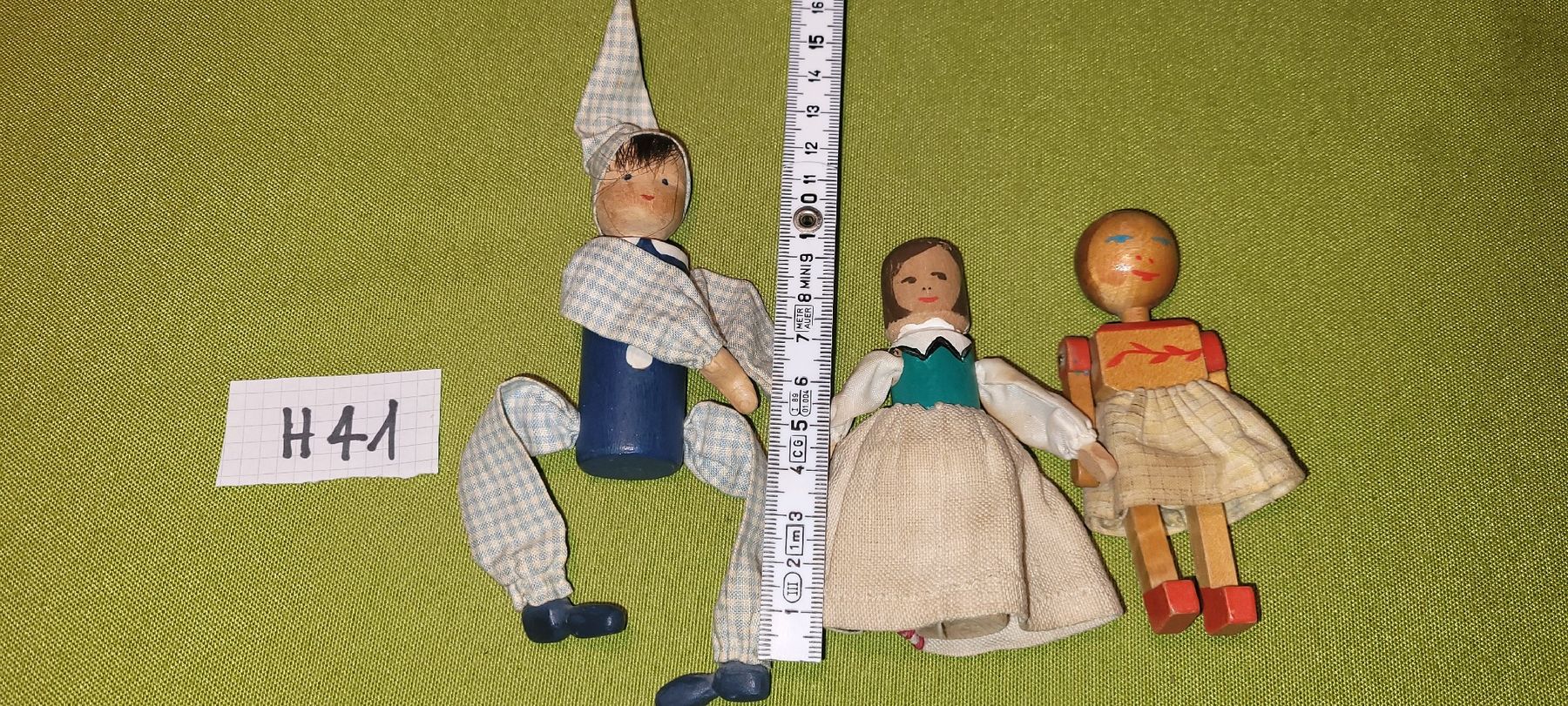 Bambole: Antike Puppenstubenpüppchen H41 – Usato da Aarberg venduto da Fink010 1