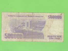 500'000 Türkische Lira, Seltene Banknote