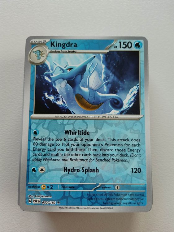 Kingdra Reverse Holo Paradox Rift Pokemon Kaufen auf Ricardo