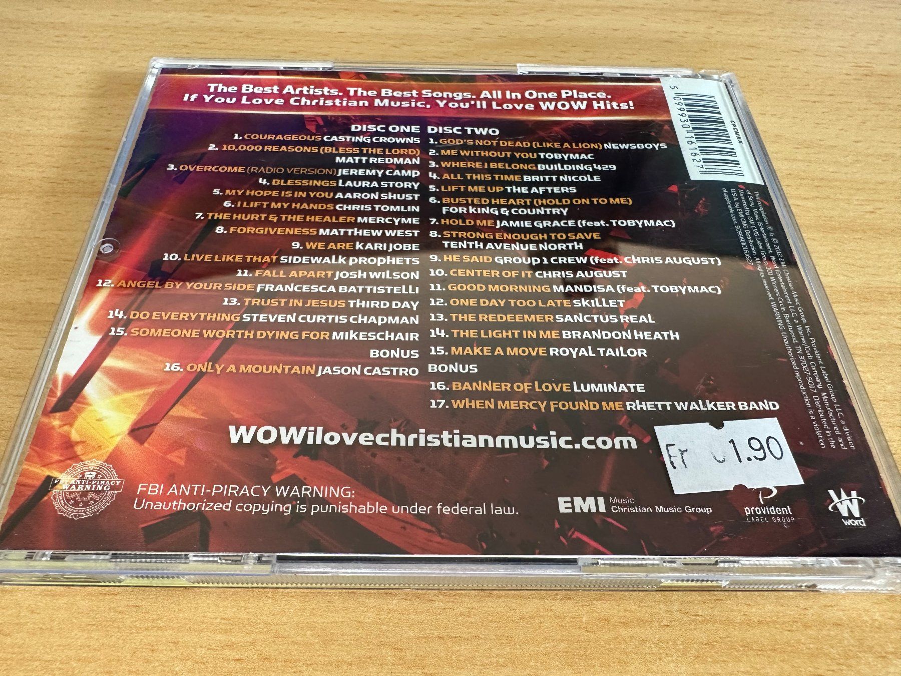 CD: Various – WOW Hits 2013 - 2 CD – Usato da Rikon im Tösstal venduto da Alpenmutz 1