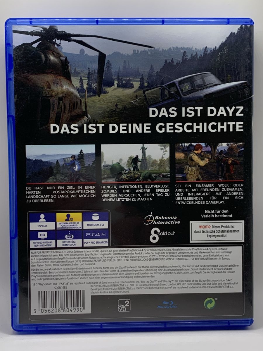 Sony Giochi: DayZ - PS4 – Usato da Ostermundigen venduto da RG-Collector 1