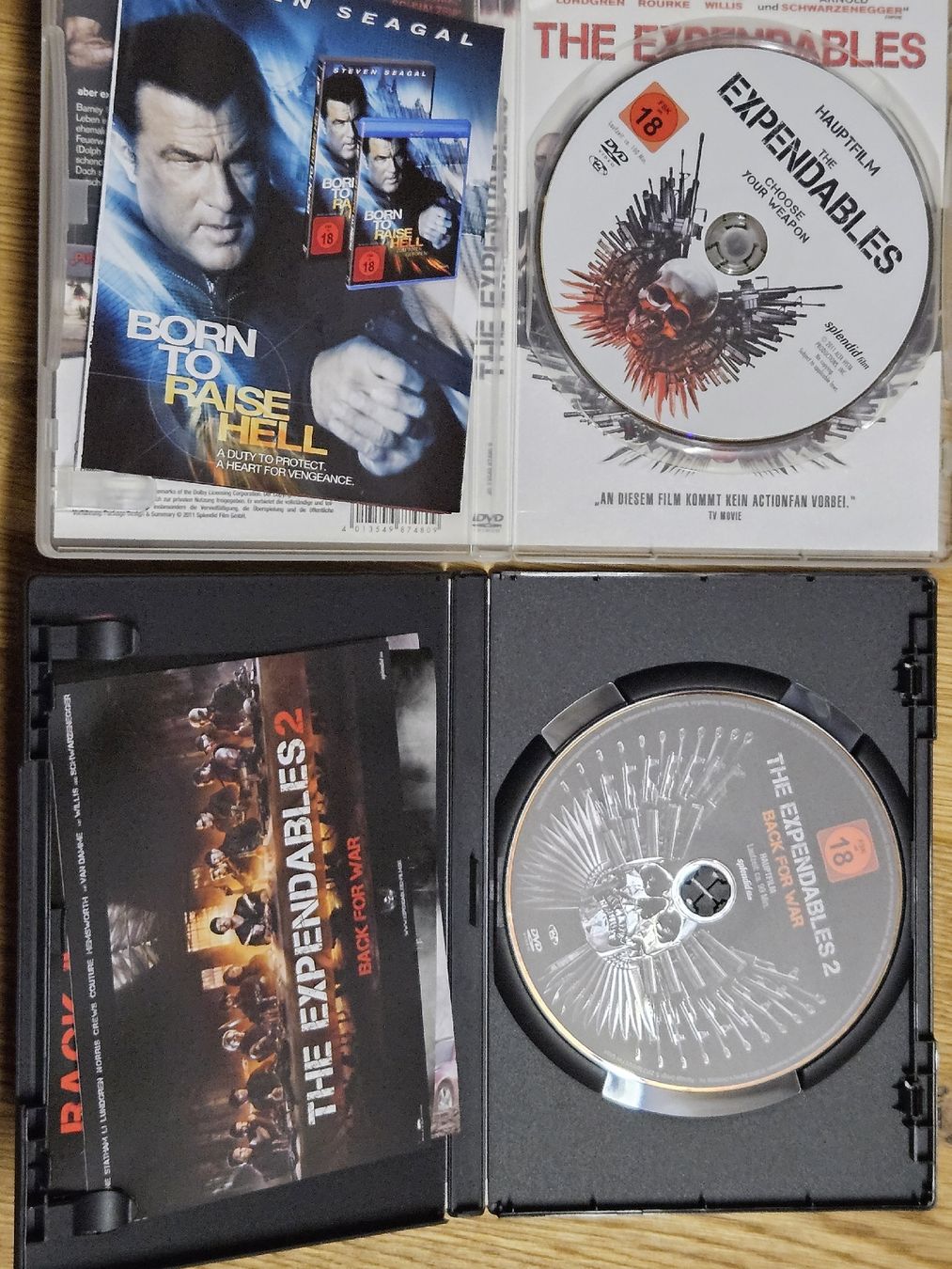 Tutti i DVDs: The Expendables 1&2 DVD Bundle – Usato da Oberdorf BL venduto da BaldenEagle 1