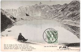 Lac du ST-BERNARD ca. 1900 (VS)
