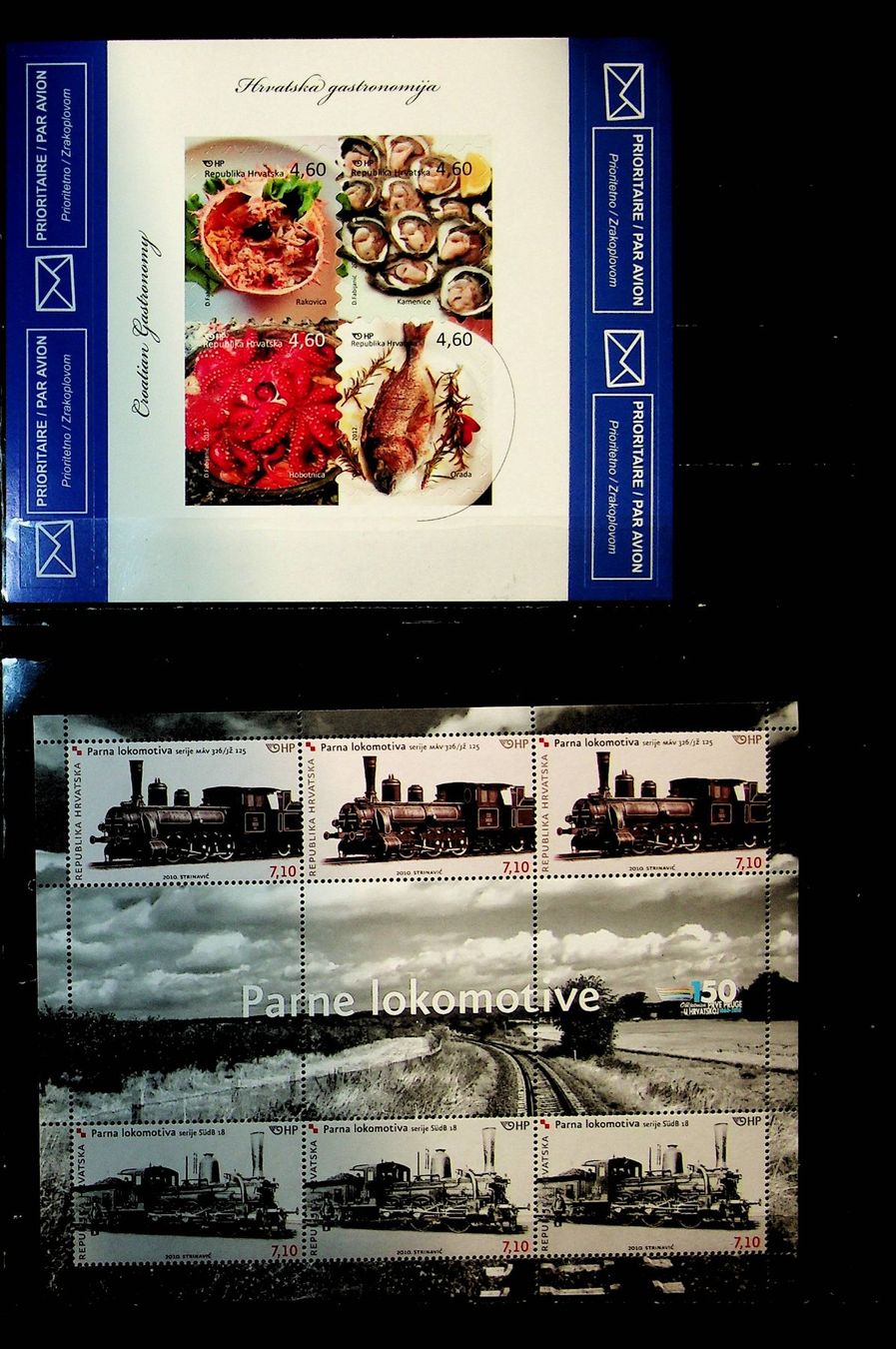 Tous les timbres: CROATIE 2 BLOCS NEUFS 2010+2012 /U628 – Neuf (Voir description) à Estavayer-le-Lac par nane85