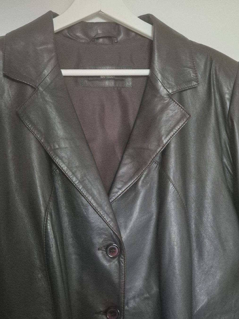 Navyboot Vestes: Navyboot Lederjacke Gr. 44 – D'occasion à Oberdiessbach par Finland1977 3