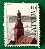 BRIEFMARKEN AUS  Lettland GESTEMPELT